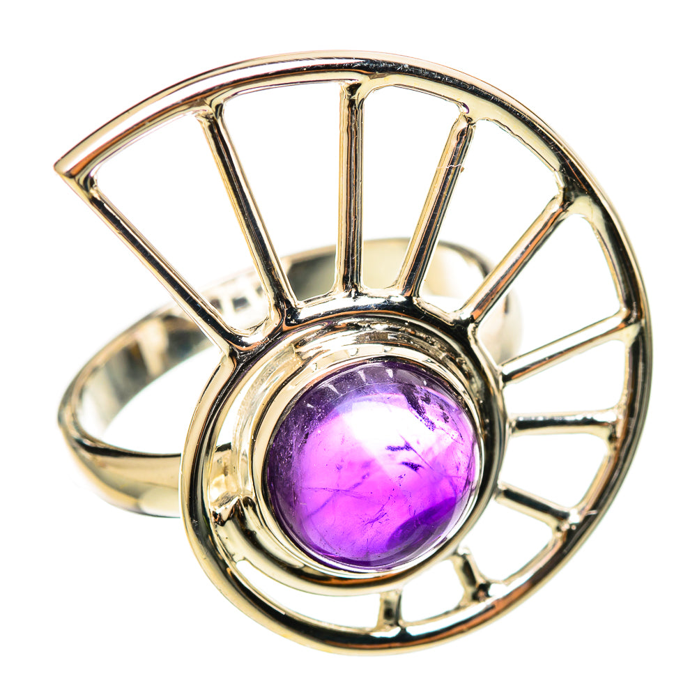 Amethyst Rings handcrafted by Ana Silver Co - RING114316 - Photo 2