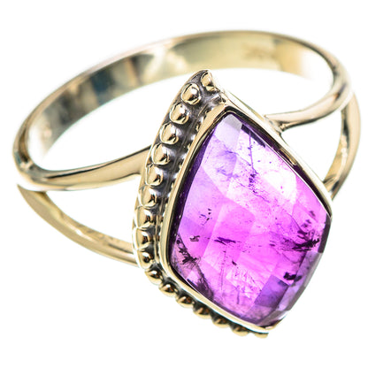 Amethyst Rings handcrafted by Ana Silver Co - RING114318 - Photo 2
