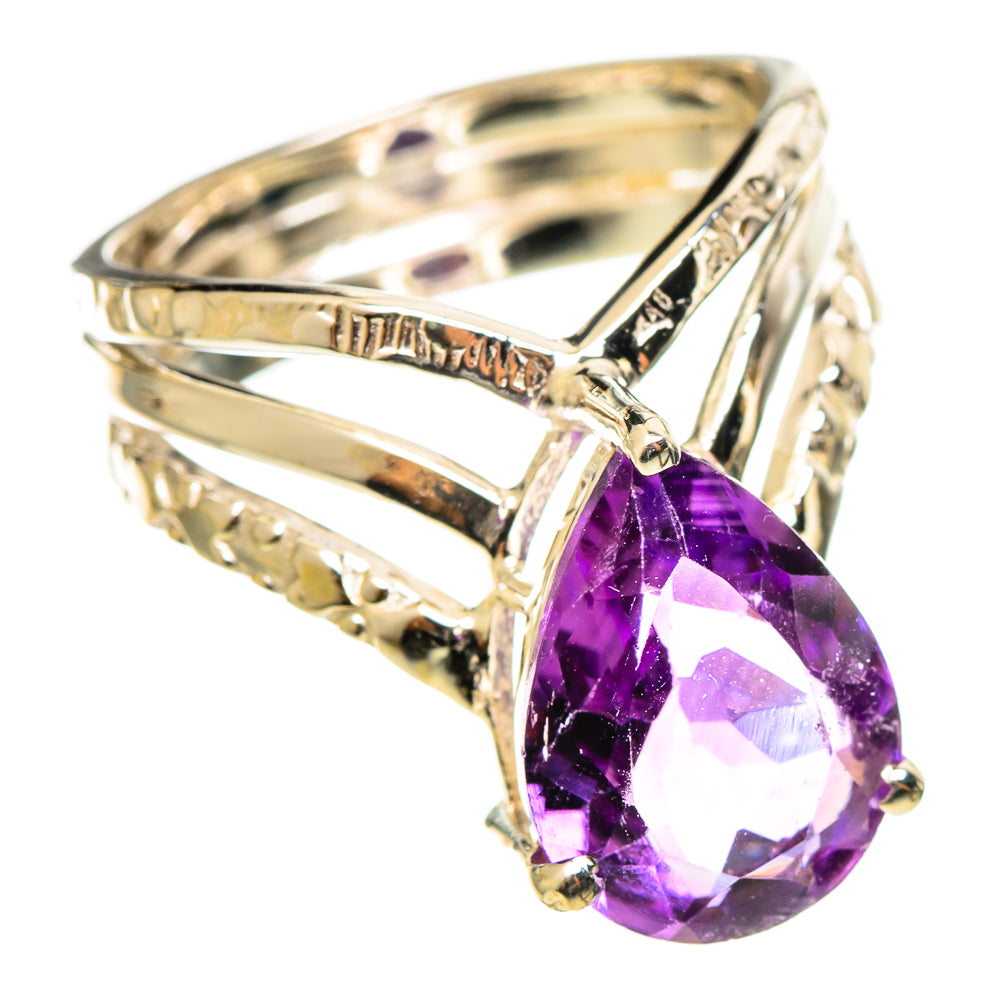 Amethyst Rings handcrafted by Ana Silver Co - RING114319 - Photo 2