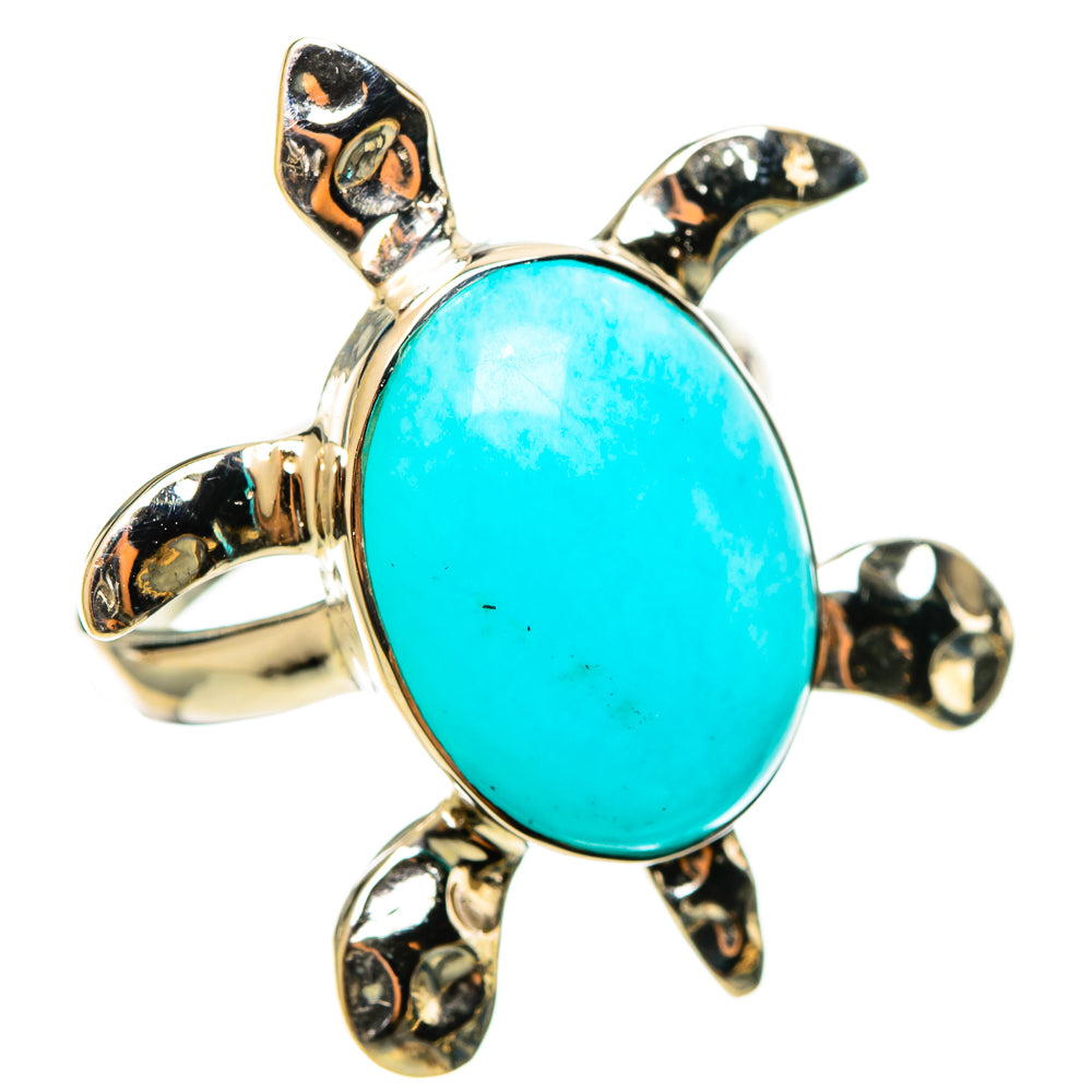 Larimar Rings handcrafted by Ana Silver Co - RING114332 - Photo 2