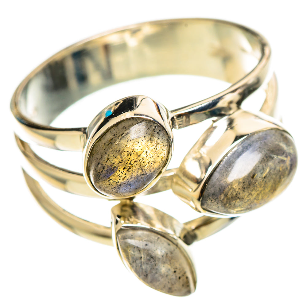 Labradorite Rings handcrafted by Ana Silver Co - RING114333 - Photo 2