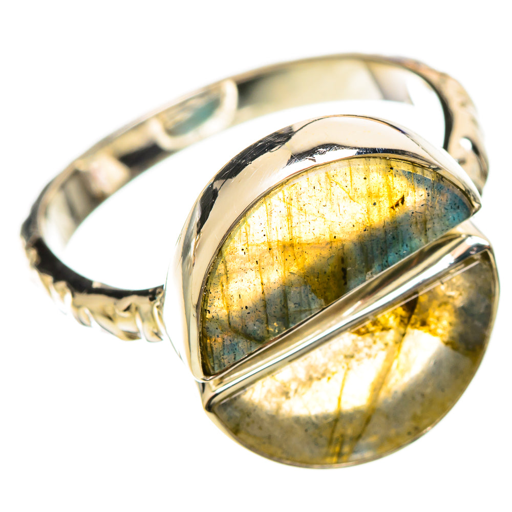 Labradorite Rings handcrafted by Ana Silver Co - RING114339 - Photo 2