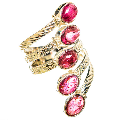 Pink Tourmaline Rings handcrafted by Ana Silver Co - RING114345 - Photo 2