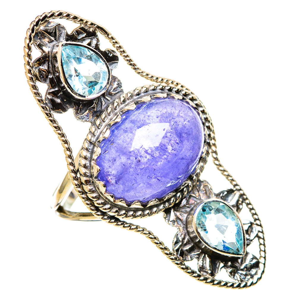 Tanzanite Rings handcrafted by Ana Silver Co - RING114348 - Photo 2