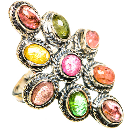 Tourmaline Rings handcrafted by Ana Silver Co - RING114387 - Photo 2