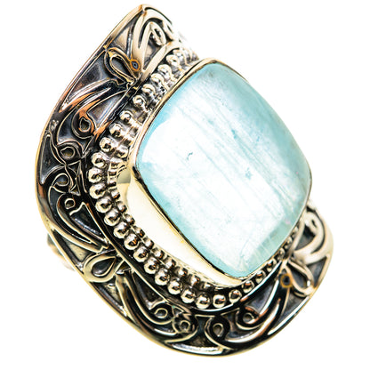 Aquamarine Rings handcrafted by Ana Silver Co - RING114388 - Photo 2