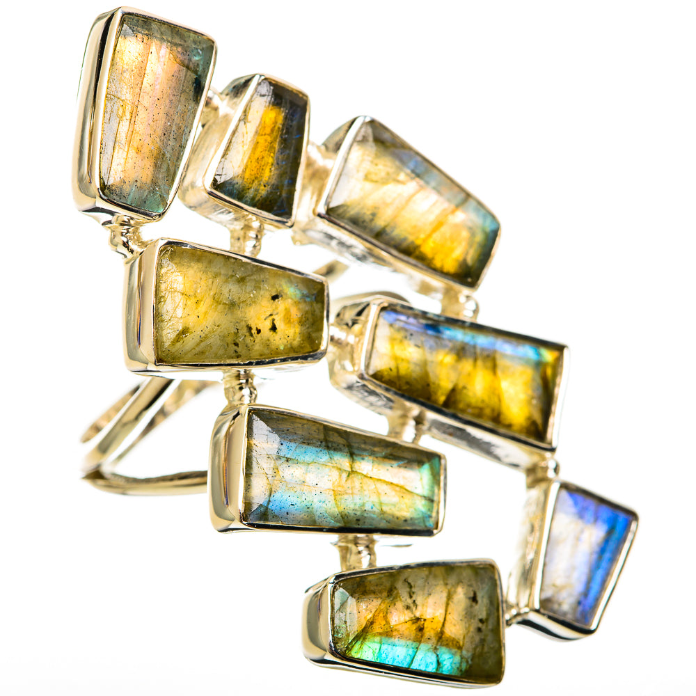 Labradorite Rings handcrafted by Ana Silver Co - RING114393 - Photo 2