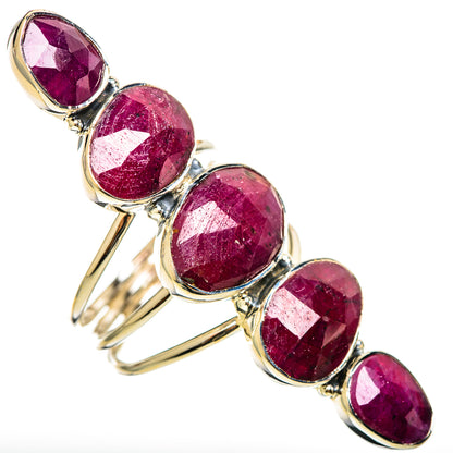 Ruby Fuchsite Rings handcrafted by Ana Silver Co - RING114394 - Photo 2