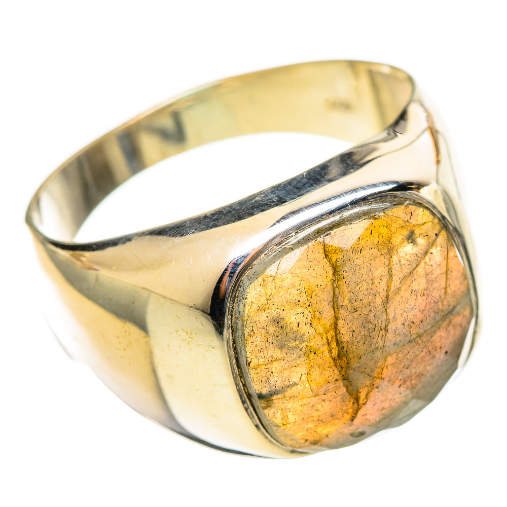 Labradorite Rings handcrafted by Ana Silver Co - RING114399 - Photo 2
