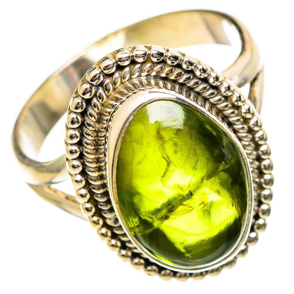 Peridot Rings handcrafted by Ana Silver Co - RING114402 - Photo 2