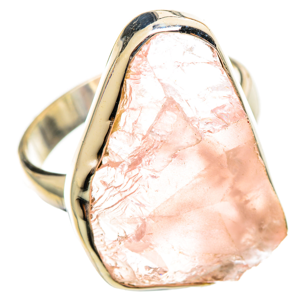 Rose Quartz Rings handcrafted by Ana Silver Co - RING114411 - Photo 2