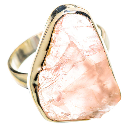 Rose Quartz Rings handcrafted by Ana Silver Co - RING114411 - Photo 2