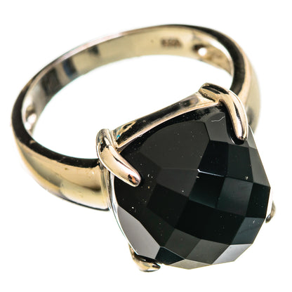 Black Onyx Rings handcrafted by Ana Silver Co - RING114419 - Photo 2