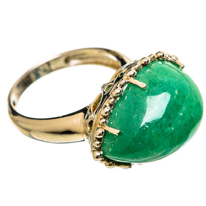 Green Aventurine Rings handcrafted by Ana Silver Co - RING114430 - Photo 2