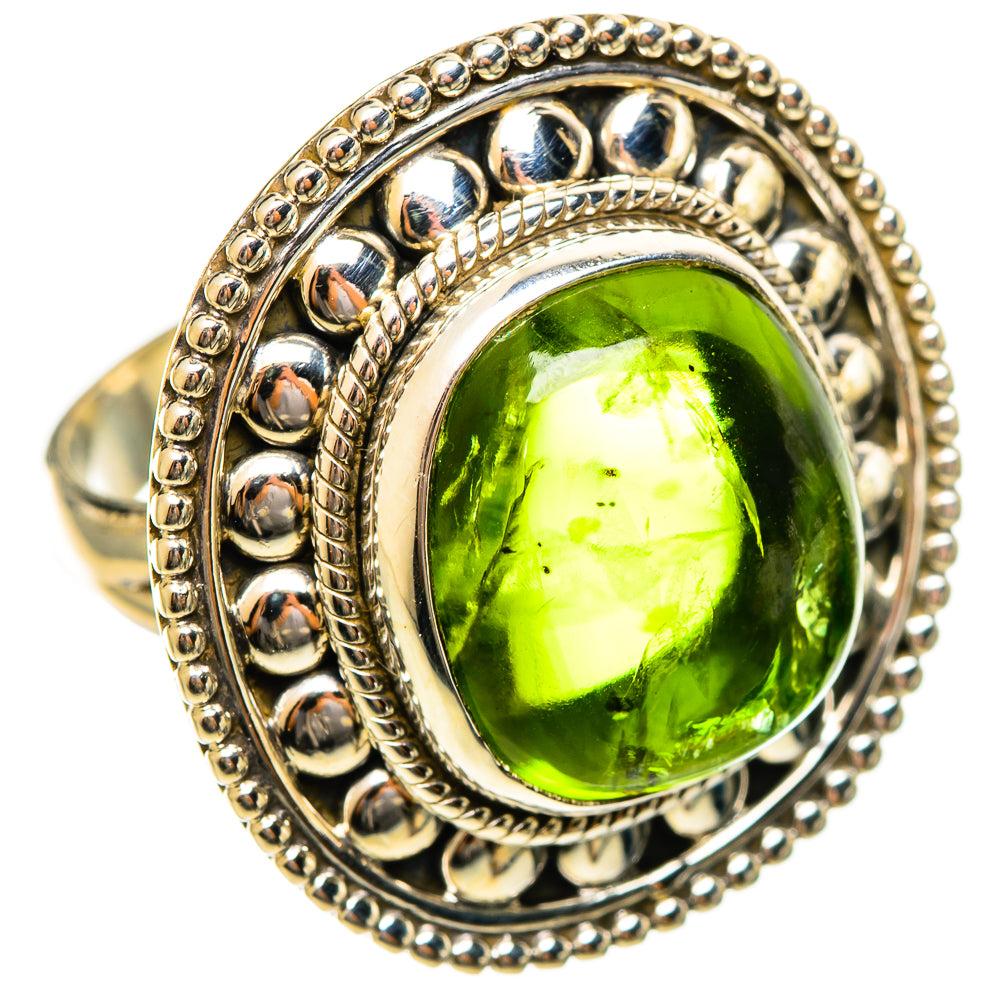 Peridot Rings handcrafted by Ana Silver Co - RING114431 - Photo 2