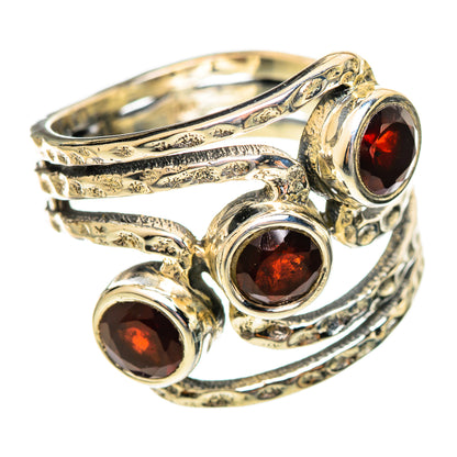 Garnet Rings handcrafted by Ana Silver Co - RING114443 - Photo 2