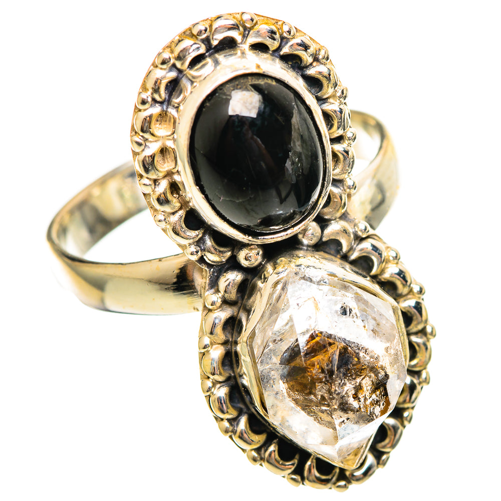 Herkimer Diamond Rings handcrafted by Ana Silver Co - RING114450 - Photo 2
