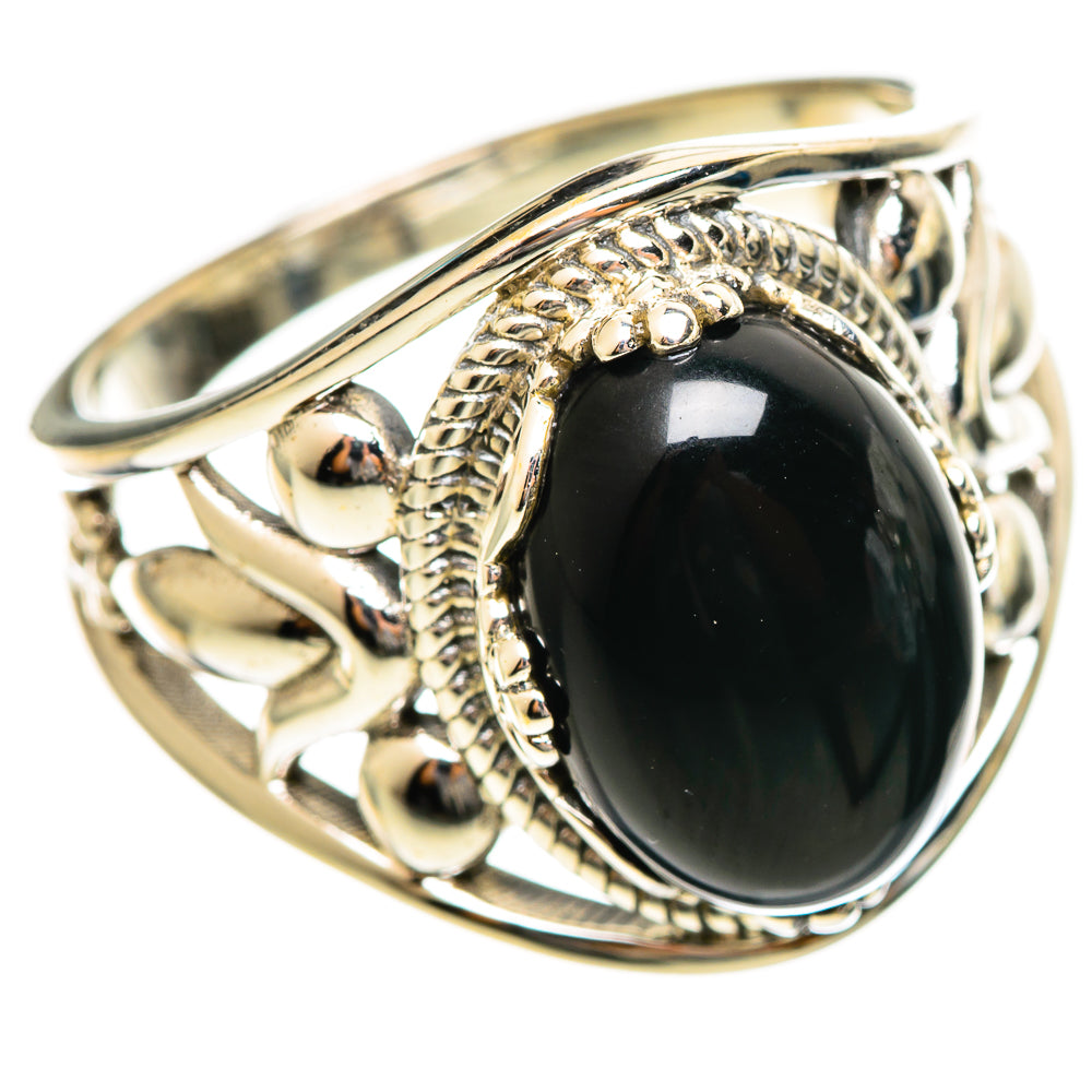 Black Onyx Rings handcrafted by Ana Silver Co - RING114451 - Photo 2