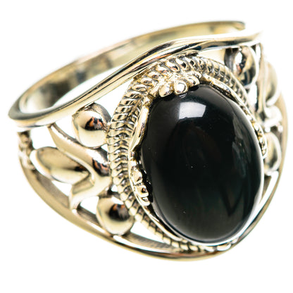 Black Onyx Rings handcrafted by Ana Silver Co - RING114451 - Photo 2