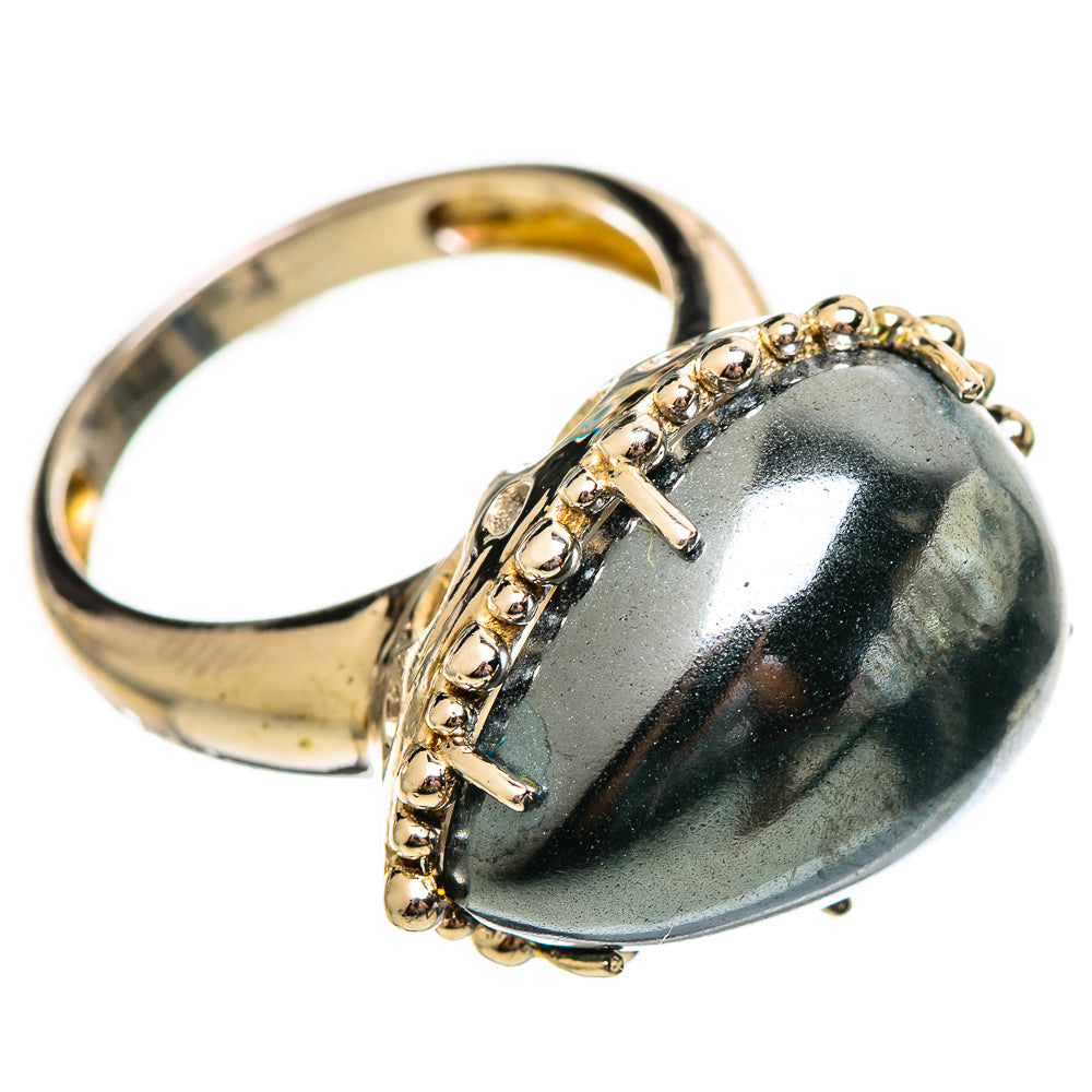 Hematite Rings handcrafted by Ana Silver Co - RING114455 - Photo 2