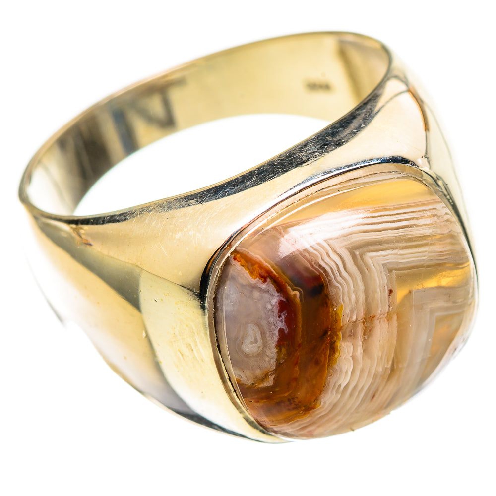 Crazy Lace Agate Rings handcrafted by Ana Silver Co - RING114465 - Photo 2