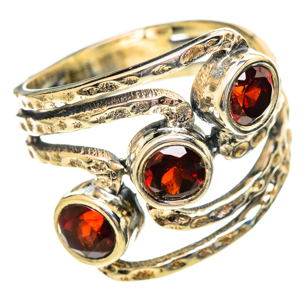 Garnet Rings handcrafted by Ana Silver Co - RING114475 - Photo 2