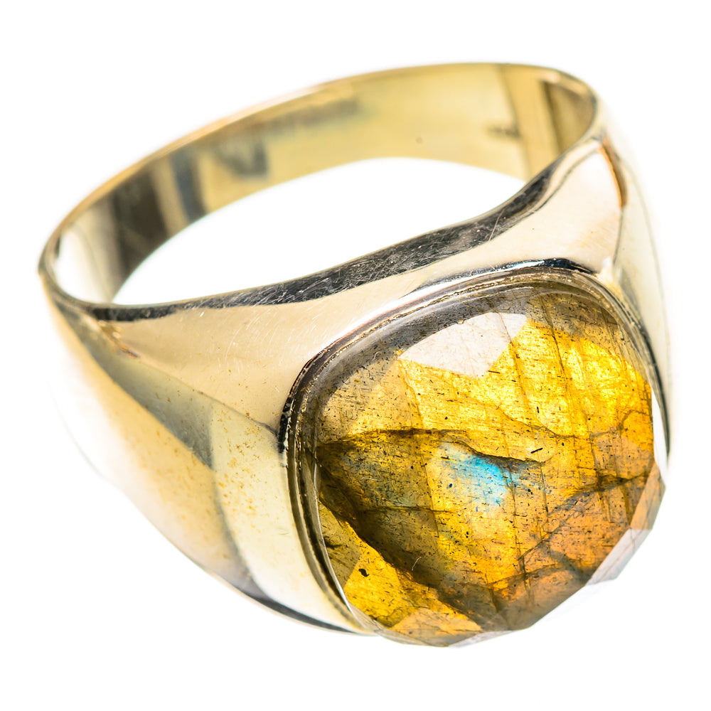 Labradorite Rings handcrafted by Ana Silver Co - RING114489 - Photo 2