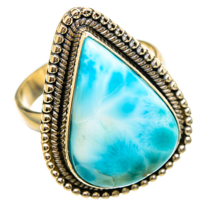 Larimar Rings handcrafted by Ana Silver Co - RING114491 - Photo 2