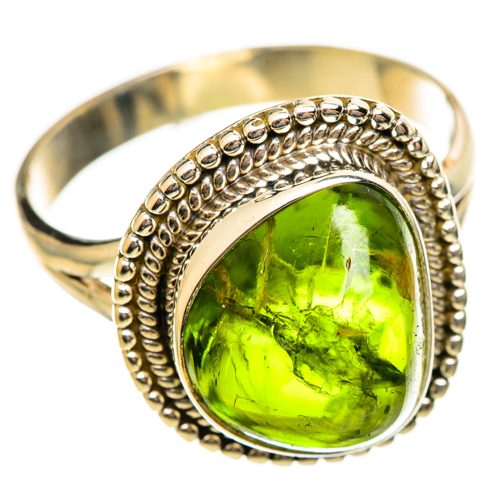 Peridot Rings handcrafted by Ana Silver Co - RING114492 - Photo 2