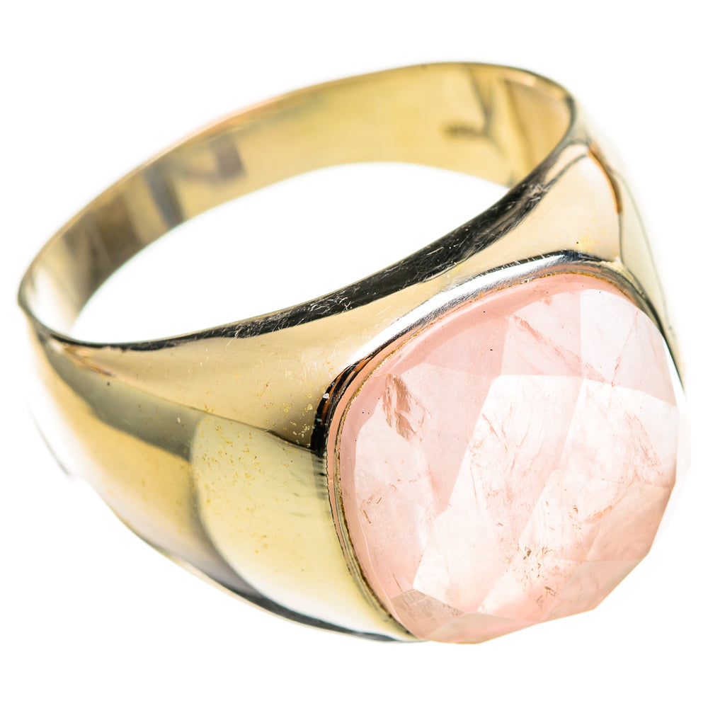 Rose Quartz Rings handcrafted by Ana Silver Co - RING114502 - Photo 2