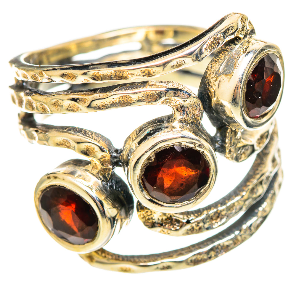 Garnet Rings handcrafted by Ana Silver Co - RING114506 - Photo 2