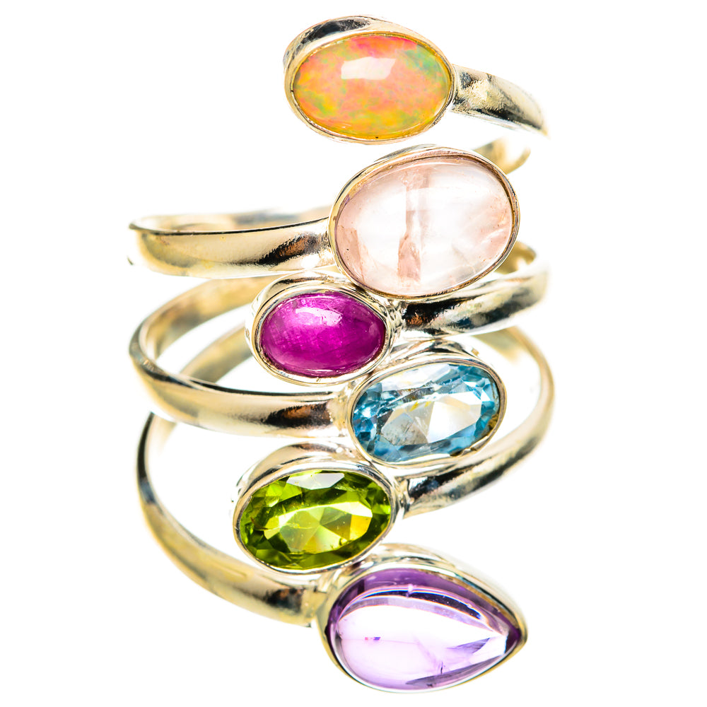 Multi-Stone Rings handcrafted by Ana Silver Co - RING114514 - Photo 2