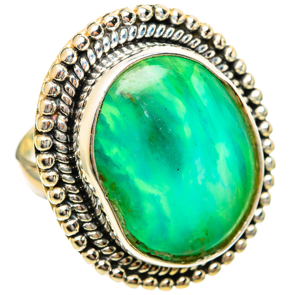 Peruvian Opal Rings handcrafted by Ana Silver Co - RING114518 - Photo 2