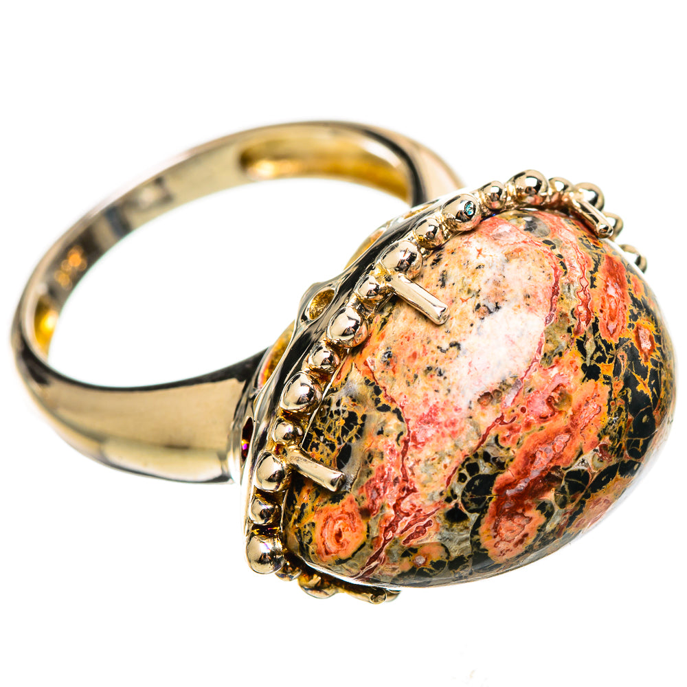 Poppy Jasper Rings handcrafted by Ana Silver Co - RING114523 - Photo 2