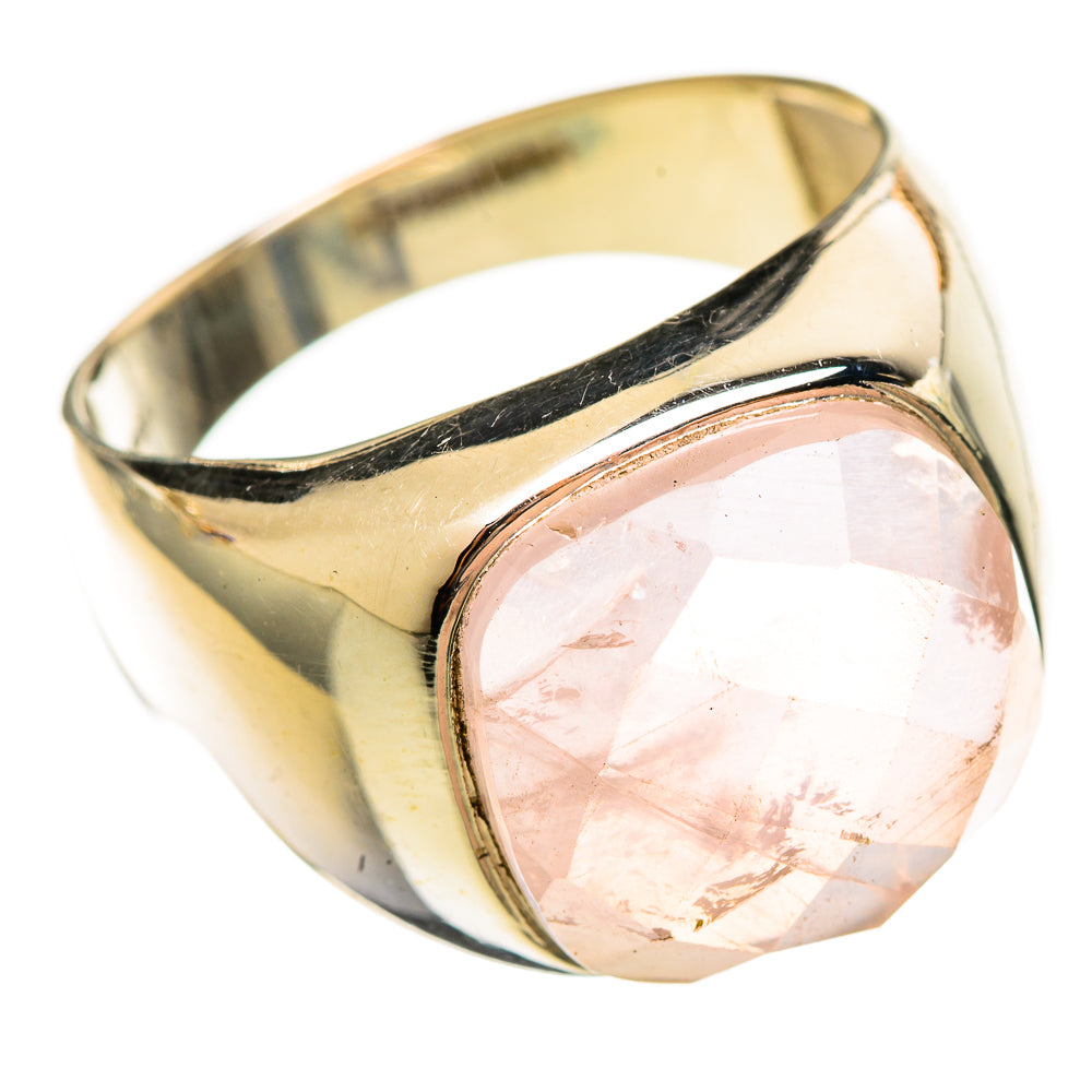 Rose Quartz Rings handcrafted by Ana Silver Co - RING114530 - Photo 2