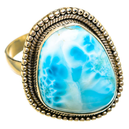 Larimar Rings handcrafted by Ana Silver Co - RING114549 - Photo 2
