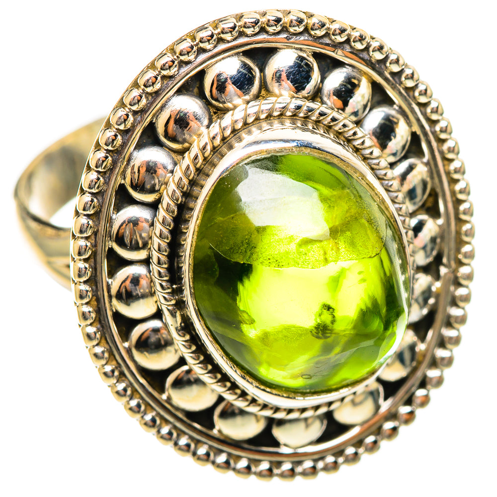 Peridot Rings handcrafted by Ana Silver Co - RING114553 - Photo 2