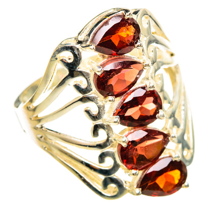 Garnet Rings handcrafted by Ana Silver Co - RING114561 - Photo 2