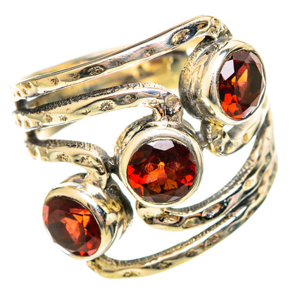 Garnet Rings handcrafted by Ana Silver Co - RING114562 - Photo 2