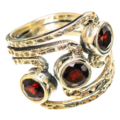 Garnet Rings handcrafted by Ana Silver Co - RING114578 - Photo 2