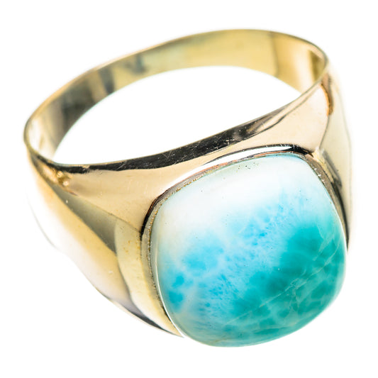 Larimar Rings handcrafted by Ana Silver Co - RING114586 - Photo 2