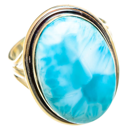 Larimar Rings handcrafted by Ana Silver Co - RING114588 - Photo 2