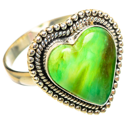 Peruvian Opal Rings handcrafted by Ana Silver Co - RING114591 - Photo 2