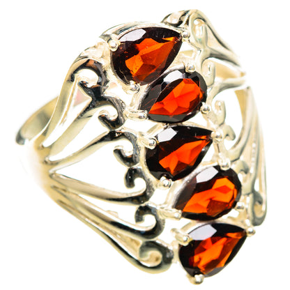 Garnet Rings handcrafted by Ana Silver Co - RING114598 - Photo 2