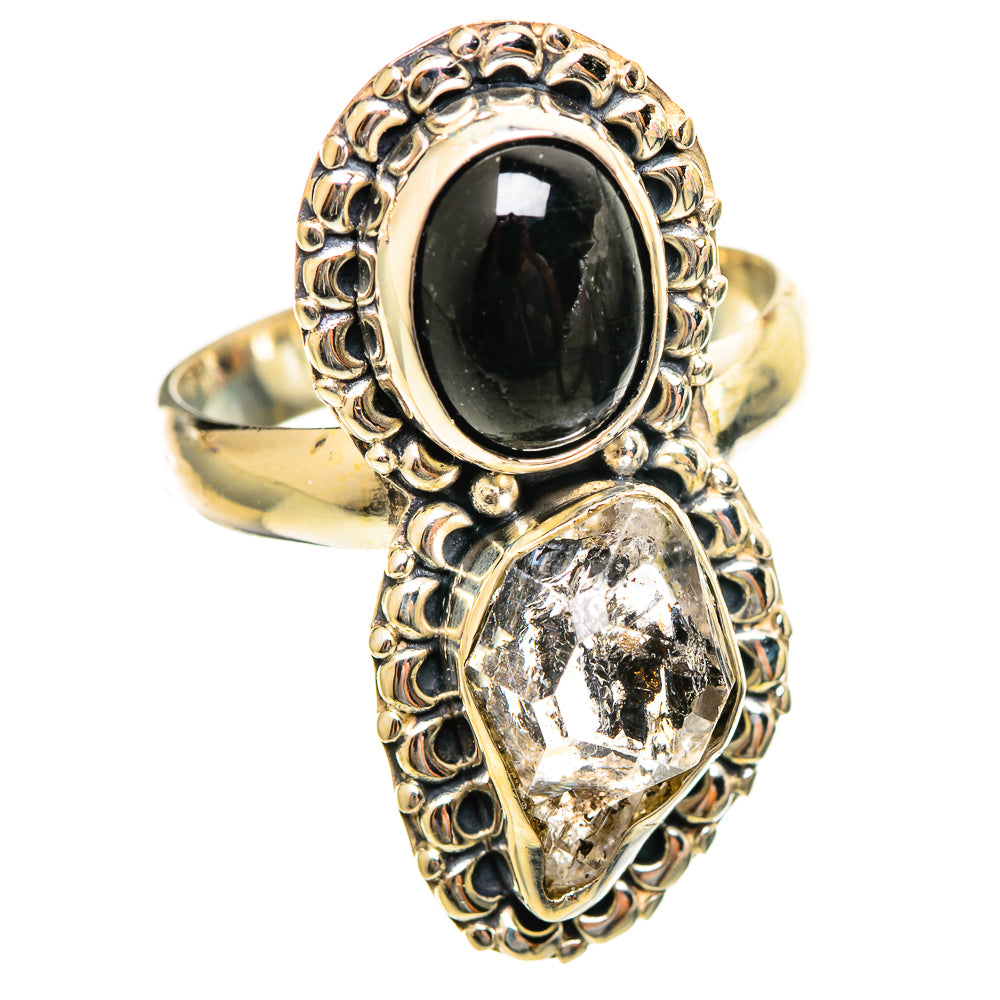 Herkimer Diamond Rings handcrafted by Ana Silver Co - RING114618 - Photo 2