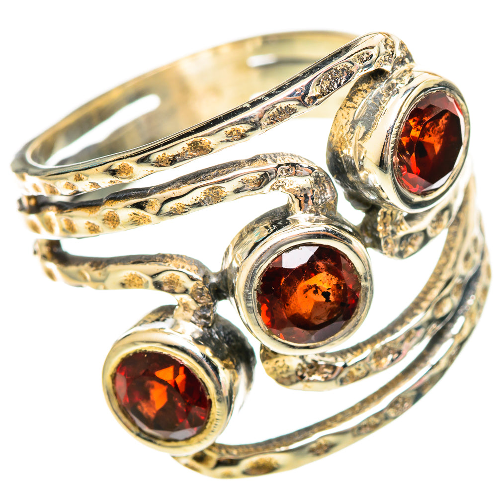Garnet Rings handcrafted by Ana Silver Co - RING114630 - Photo 2