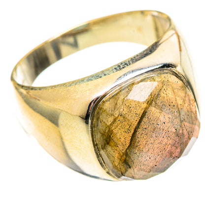 Labradorite Rings handcrafted by Ana Silver Co - RING114640 - Photo 2