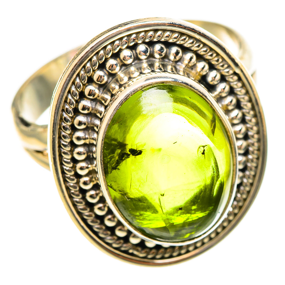 Peridot Rings handcrafted by Ana Silver Co - RING114642 - Photo 2