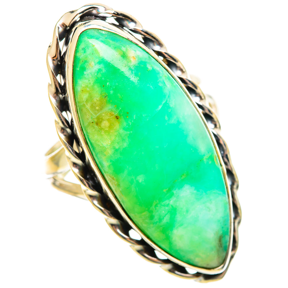 Peruvian Opal Rings handcrafted by Ana Silver Co - RING114661 - Photo 2