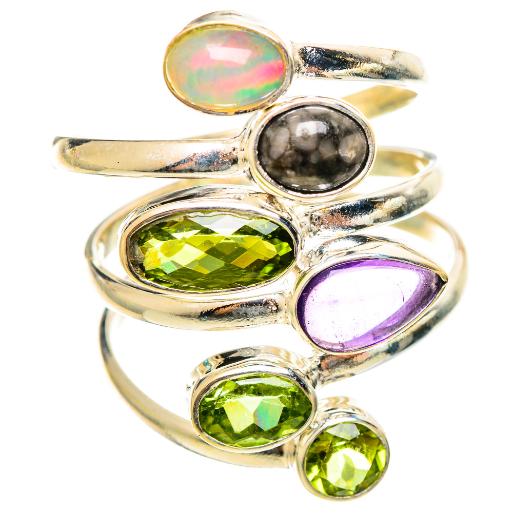 Multi-Stone Rings handcrafted by Ana Silver Co - RING114665 - Photo 2